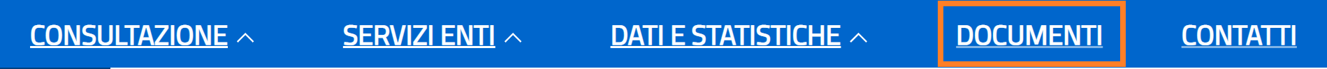Menu principale - Documenti